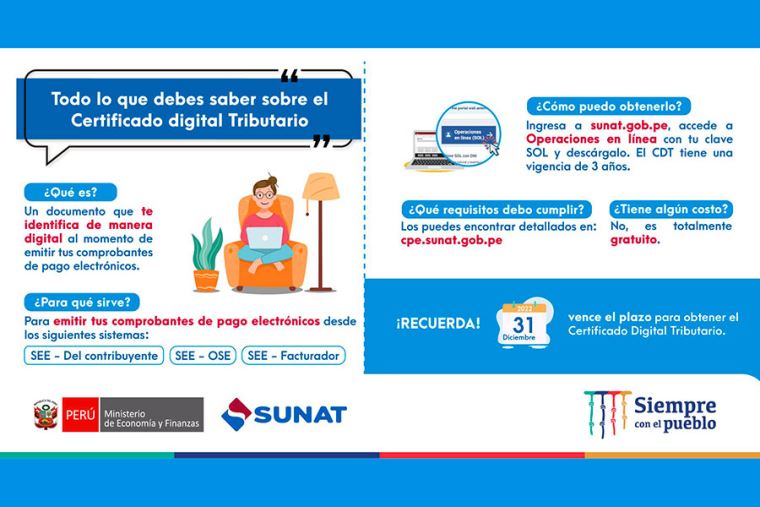 Certificado Tributario SUNAT