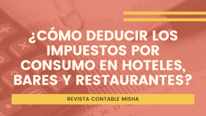 deducir impuesto de bares y restaurantes