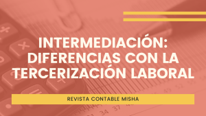 diferencia intermediacion y terciarizacion