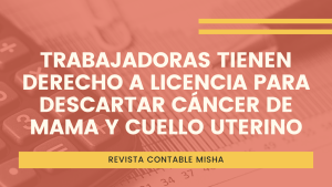 licencia de trabajadoras cancer