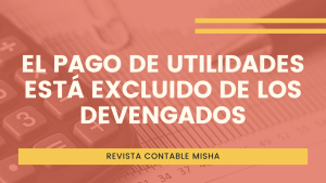 pago utilidades excluidos devengados