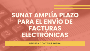 Amplian Plazo envio de facturas electronicas