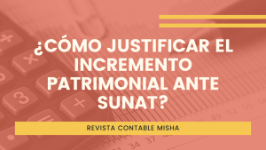 Como justificar desbalance patrimonial