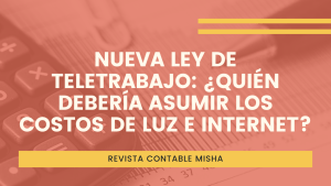 ley de teletrabajo costos luz internet