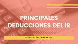 principales deducciones IR