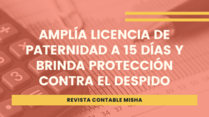 licencia parternidad 15 dias