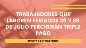 trabajo en feriados