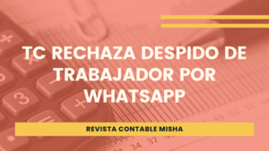 despido trabajador whatsapp