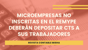 microempresas REMYPE depostan CTS