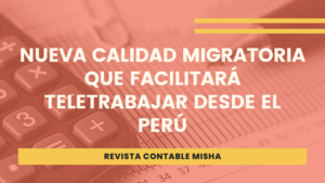 calidad migratoria teletrabajo