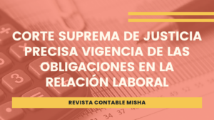 corte suprema obligaciones laborales