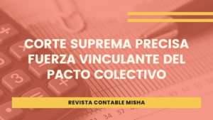 corte suprema pacto colectivo