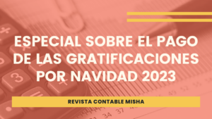 gratificaciones 2023